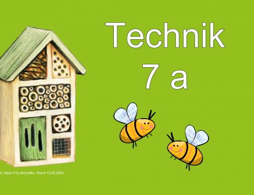 Technik 7 a: Wir bauen Insektenhotels
