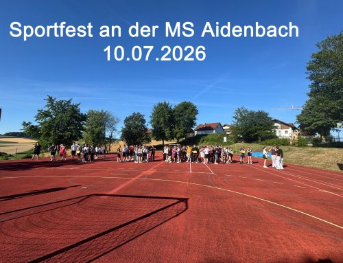 Auf die Plätze – fertig – los! Sportfest an der MS Aidenbach